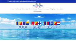 Desktop Screenshot of dockboxdepot.com